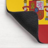 Vlag van Spanje Muismat (Hoek)