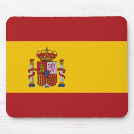 Vlag van Spanje Muismat (Voorkant)