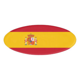 vlag van Spanje Naambadge