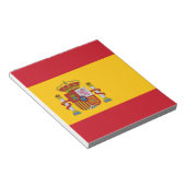 Vlag van Spanje Notitieblok (Schuin)