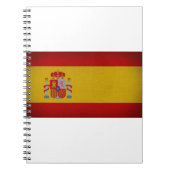 Vlag van Spanje Notitieboek (Voorkant)