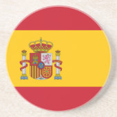 Vlag van Spanje Onderzetter (Voorkant)