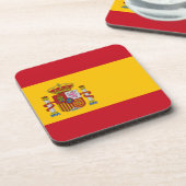 Vlag van Spanje Onderzetter (Linkerzijde)