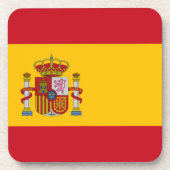 Vlag van Spanje Onderzetter (Voorkant)