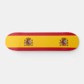 vlag van Spanje Persoonlijk Skateboard (Horizontaal)