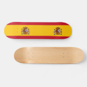 vlag van Spanje Persoonlijk Skateboard (Horizontaal)