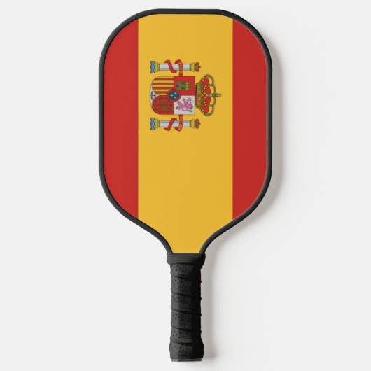 Vlag van Spanje Pickleball Paddle (Voorkant)