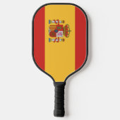 Vlag van Spanje Pickleball Paddle (Achterkant)