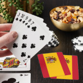 Vlag van Spanje Pokerkaarten (Insitu)