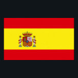 Vlag van Spanje Poster<br><div class="desc">Dit ontwerp is een van de vele unieke internationale creaties van de Republiek der landen en is een geweldige manier om uw nationale trots te shows. Het ontwerp is aanpasbaar en is beschikbaar op shirten,  aprons,  tanktoppen,  mokken,  steins,  mondkussens,  sleutelhangers,  bumperstickers,  petten en vele andere koele producten.</div>