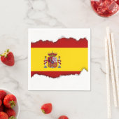 Vlag van Spanje Servetten (Insitu)