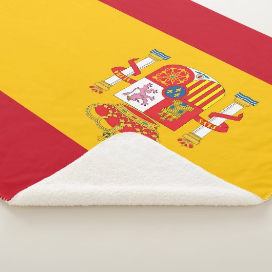 vlag van Spanje Sherpa Deken (3/4)