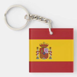 Vlag van Spanje Sleutelhanger