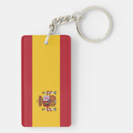 Vlag van Spanje Sleutelhanger