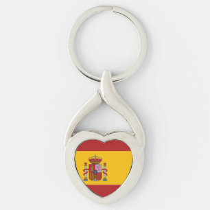 Vlag van Spanje Sleutelhanger