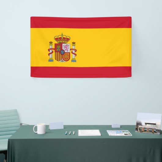 vlag van Spanje Spandoek (Beurs)
