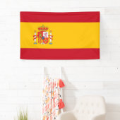vlag van Spanje Spandoek (Insitu)