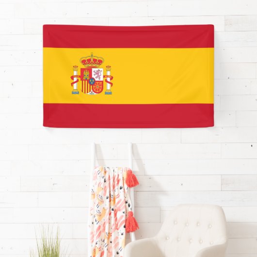 vlag van Spanje Spandoek (Insitu)