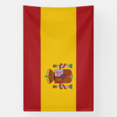 Vlag van Spanje Spandoek (Verticaal)