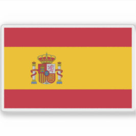 Vlag van Spanje Sticker