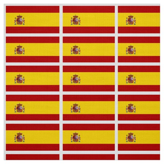 Vlag van Spanje Stof (Swatch)