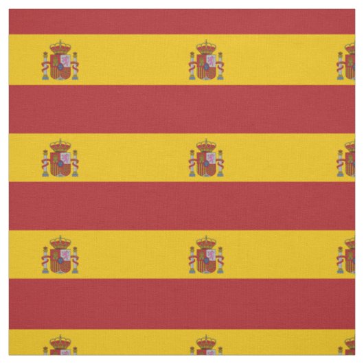 Vlag van Spanje Stof (Swatch)