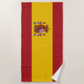 Vlag van Spanje Strandlaken (Voorkant)