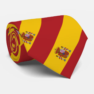 Vlag van Spanje Stropdas