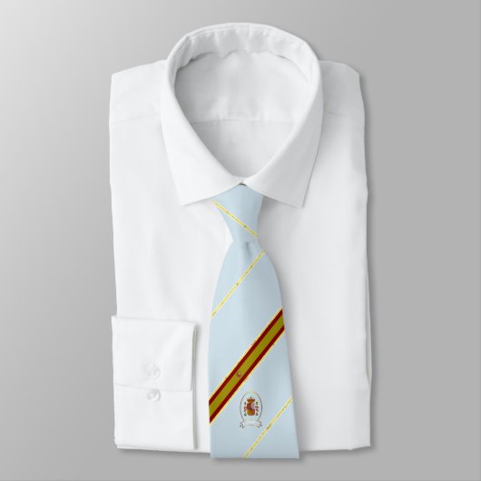 vlag van Spanje Stropdas (Gebonden)