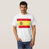 Vlag van Spanje T Shirt (Voorkant volledig)