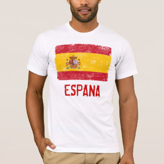 Vlag van Spanje T-shirt