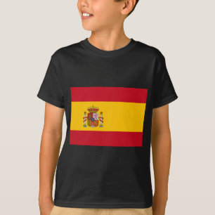 vlag van spanje t-shirt