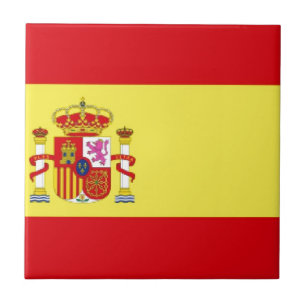 Vlag van Spanje Tegeltje