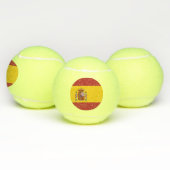 Vlag van Spanje Tennisballen (Multi)