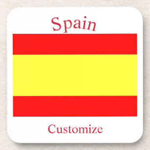 Vlag van Spanje Thunder_Cove Bier Onderzetter