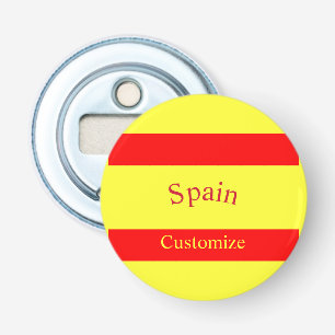 Vlag van Spanje Thunder_Cove Button Flesopener