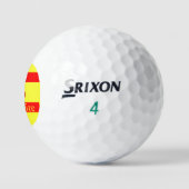 Vlag van Spanje Thunder_Cove Golfballen (Logo)