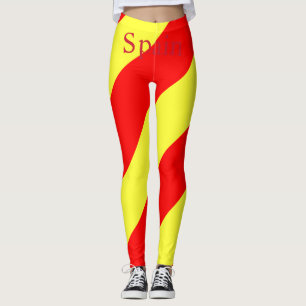 Vlag van Spanje Thunder_Cove Leggings