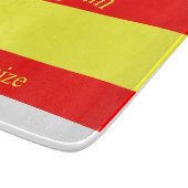 Vlag van Spanje Thunder_Cove Snijplank (Hoek)