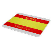 Vlag van Spanje Thunder_Cove Snijplank (Hoek)