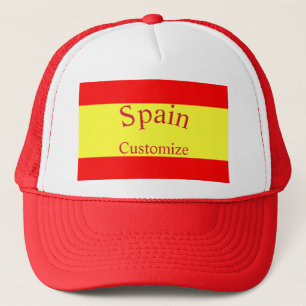Vlag van Spanje Thunder_Cove Trucker Pet