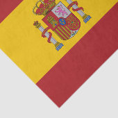 Vlag van Spanje Tissuepapier (Detail)
