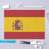 Vlag van Spanje Tissuepapier (Craft)