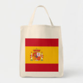 vlag van Spanje Tote Bag (Voorkant)