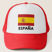 Vlag van Spanje Trucker Pet (Voorkant)