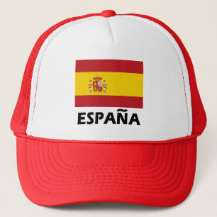 Vlag van Spanje Trucker Pet
