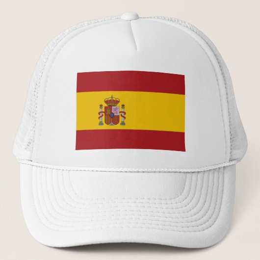 Vlag van Spanje Trucker Pet (Voorkant)