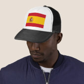 Vlag van Spanje Trucker Pet (In situ)