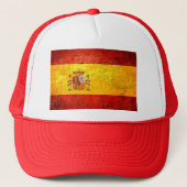 Vlag van Spanje Trucker Pet (Voorkant)