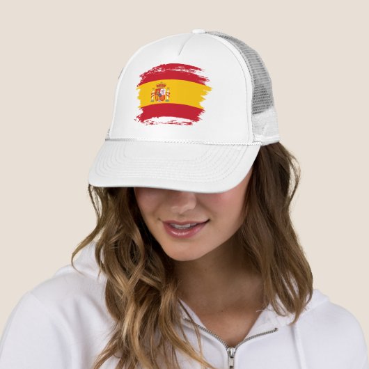 vlag van Spanje Trucker Pet (In situ)